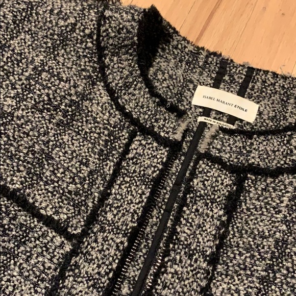 Isabel Marant Etoile Cropped Wool Jacket - Picture 4 of 4